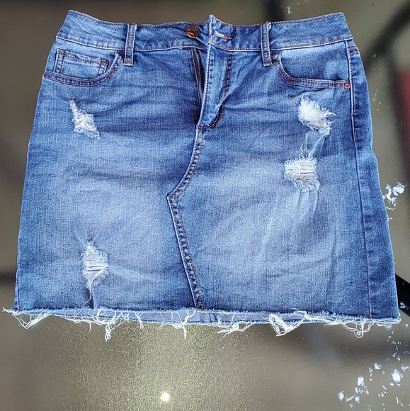 Celebrity Pink Skirts Celebrity Pink Denim Skirt Poshmark